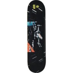 Element Star Wars SWXE Skateboard Deck (X Wing) - Grey;Blue;White - Size: 7.75