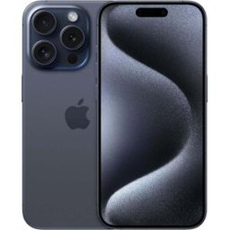 Gadcet Chadwell Heath Apple iPhone 15 Pro 128GB Blue Titanium Sim-Free Unlocked Mobile Phone, Used - Fair