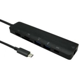 Gadcet UK USB-C 7-in-1 Multiport Hub with USB, HDMI, LAN and PD Charging