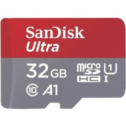 Sandisk Ultra 32GB microSDHC Memory Card with SD Adapter, New