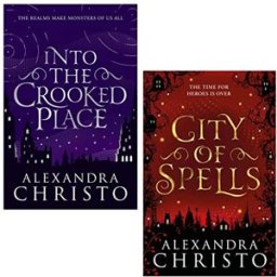 Hot Key Books Into the Crooked Place Series 2 Books Collection Set (Into The Crooked Place and, City of Spells)