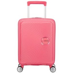 American Tourister Soundbox Mini 47cm 4-Wheel Cabin Case - Sun Kissed Coral