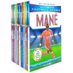 Dino Books Ultimate Football Heroes Series 2 10 Books Collection Set – Football Stars Collection for Kids