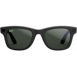 Ray-Ban Meta Wayfarer Smart Sunglasses – RW4006, Matte Black with Transitions Graph Green Lenses, Used - Good
