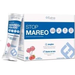 Farline Stop Nausea Lollipop - Strawberry x10 Units