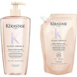 Kérastase Kerastase Gloss Absolu Refillable Shampoo 500ml & Gloss Absolu Refill