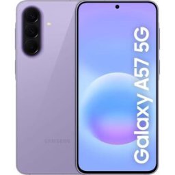 SAMSUNG Galaxy A57 5G 256GB 8GB RAM Awesome Lilac Sim Free Unlocked Mobile Phone, New