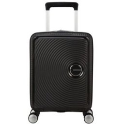 American Tourister Soundbox Mini 47cm 4-Wheel Cabin Case - Bass Black