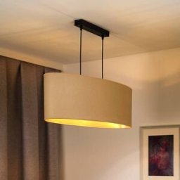 Pendant Light Idun Envostar, dimmable, Cream / amber, Living / Dining Room, Modern, Ceiling Light