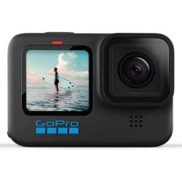 GoPro HERO10 Black Waterproof Action Camera – 5.3K60 Ultra HD Video, 23MP Photos, Front LCD & Rear Touch Screen, Used - Good