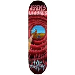 Toy Machine Jeremy Leabres Pro Skateboard Deck (Cave Sect) - Red;Black - Size: 8.5