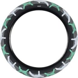 Cult x Vans Waffle 26" Bike/MTB Tyre (Teal Camo) - Teal;Black - Size: 2.1