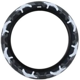 Cult x Vans Waffle 14" BMX Tyre (Grey Camo) - Grey;White;Black - Size: 2.2