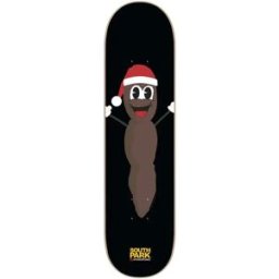 Hydroponic South Park Skateboard Deck (Mr. Hankey) - Black;Brown;Red - Size: 8