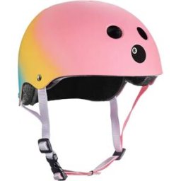 Eight Ball Skate Helmet (Shaved Ice) - Pink;Orange;Blue - Size: 52-56