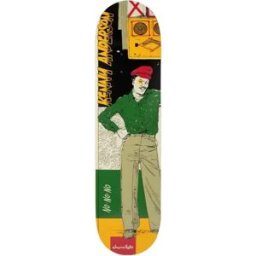 Chocolate Sound System Skateboard Deck (Anderson) - Green;Yellow;Black - Size: 8