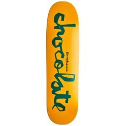 Chocolate Original Chunk Skateboard Deck (Anderson) - Yellow;Green - Size: 8