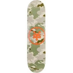Zoo York City Skateboard Deck (Camo) - Green;Brown - Size: 8
