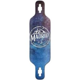Madrid Drop-Thru Longboard Deck (Galaxy) - Blue;Purple - Size: 36.5