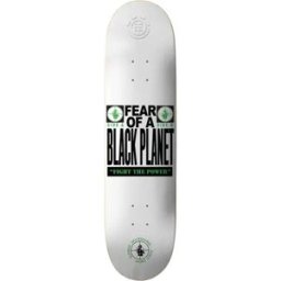 Element Public Enemy Skateboard Deck (Pexe Fear) - White;Black;Green - Size: 8.5