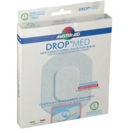 Master Aid Drop Med Micro-Environment Dressing 10x12cm x5