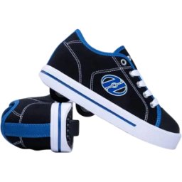 Heelys Classic X2 Black/Blue Roller Shoes (Black) - Black;White;Blue - Size: 2 EU