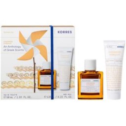 Korres Cashmere Kumquat Eau De Toilette 50ml & Body Milk 125ml Set