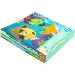 Miles Kelly Publishing Ltd Fairy Tales Little Adventure 10 Books Collection Set – Cinderella, Aladdin & Classic Story Collection for Kids