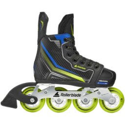 Rollerblade Dynamo Kids Inline Skates (Black) - Black;Green;Blue - Size: 1-5 EU