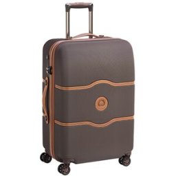 Delsey Chatelet Air 67cm Medium 4-Wheel Suitcase - Chocolate