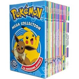 DEAN Pokemon Mega Collection 18 Books Box Set – Games, Puzzles & Adventure Collection for Kids