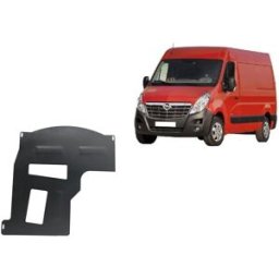 Scut Protection Steel catalytic converter guard/cat lock for Opel Movano B - (2010-2021)