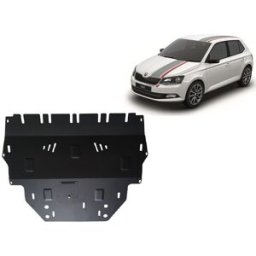 Scut Protection Steel sump guard for Skoda Fabia 3 Diesel - (2015-2021)
