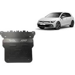 Scut Protection Steel sump guard for VW Golf 8 - (2019-2026)