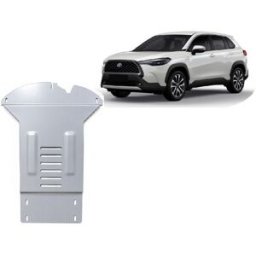 Scut Protection Aluminum catalytic converter guard/cat lock for Toyota Corolla Cross - (2022-2026)