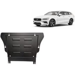 Scut Protection Steel sump guard for Volvo V60 - (2018-2025)