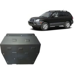 Scut Protection Steel sump guard for Hyundai Santa Fe - (2001-2006)
