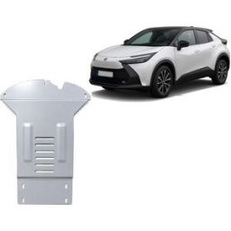 Scut Protection Aluminum catalytic converter guard/cat lock for Toyota C-HR - (2023-2026)
