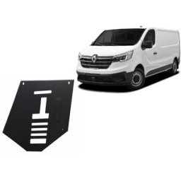 Scut Protection Steel catalytic converter guard/cat lock for Renault Trafic - (2022-2026)