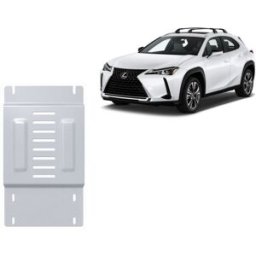 Scut Protection Aluminum catalytic converter guard/cat lock for Lexus UX - (2019-2026)