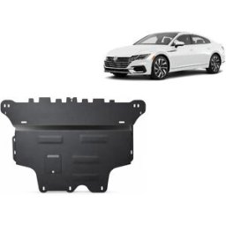 Scut Protection Steel sump guard for VW Arteon - automatic gearbox - (2017-2026)