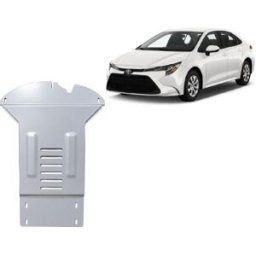 Scut Protection Aluminum catalytic converter guard/cat lock for Toyota Corolla - (2019-2026)