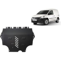 Scut Protection Steel sump guard for VW Caddy - with WEBASTO - (2011-2020)