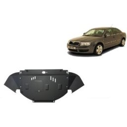 Scut Protection Steel sump guard for Skoda Superb - 2.5 Tdi, V6 - (2001-2008)