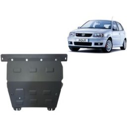 Scut Protection Steel sump guard for the protection of the engine and the gearbox for VW Polo 6n2 - (1999-2001)