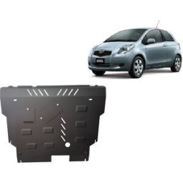Scut Protection Steel sump guard for Toyota Yaris - diesel - (2005-2011)