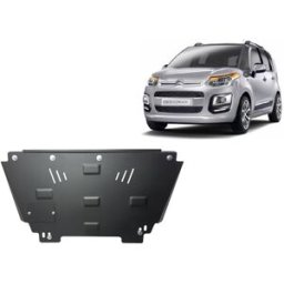 Scut Protection Steel sump guard for Citroen C3 Picasso - (2009-2017)
