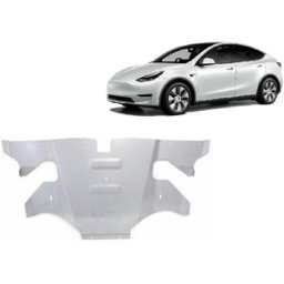 Scut Protection Rear electric aluminum motor guard - Tesla Model Y - (2020-2023)
