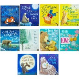 Little Tiger I Love You Series Children Picture 10 Books Collection Set (Moon and Black, Under the Stars, Just the Way You are, Forever and a Day, Brighter than th