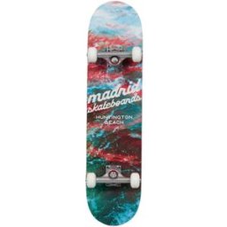 Madrid Legacy Exclusives Refraction Complete Skateboard (Blue) - Blue;Red;White - Size: 8.25